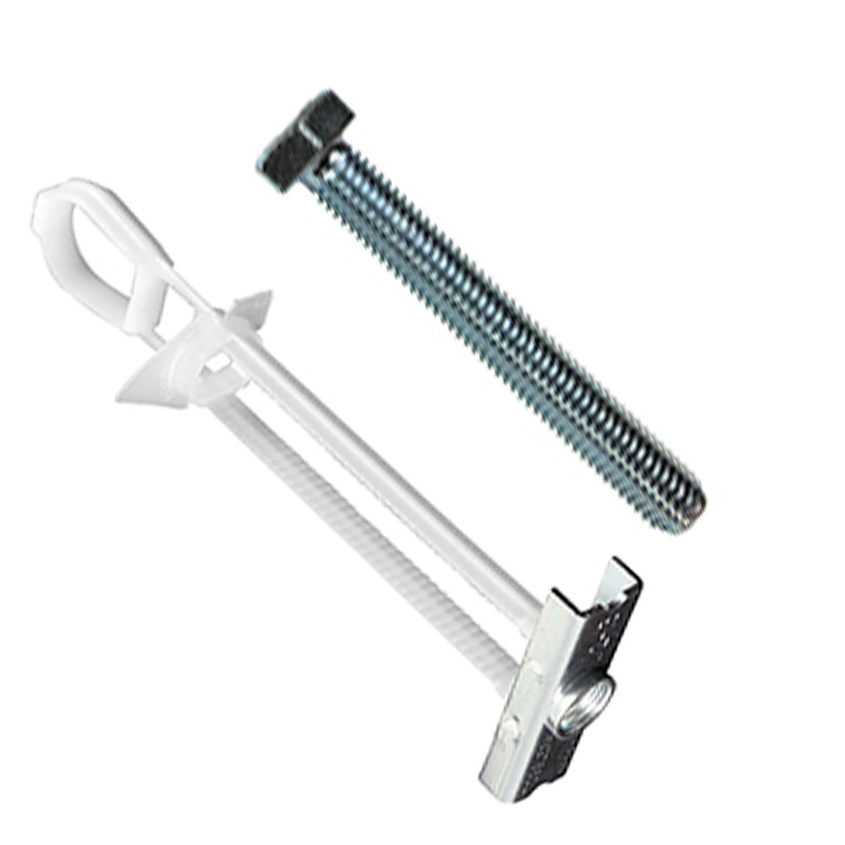 Toggler hollewand anker met bouten M10 10-64 mm 4 stuks