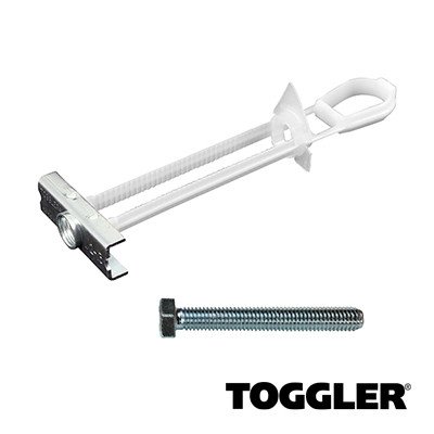 Toggler hollewandanker met bouten M10 10-64 mm 4 stuks