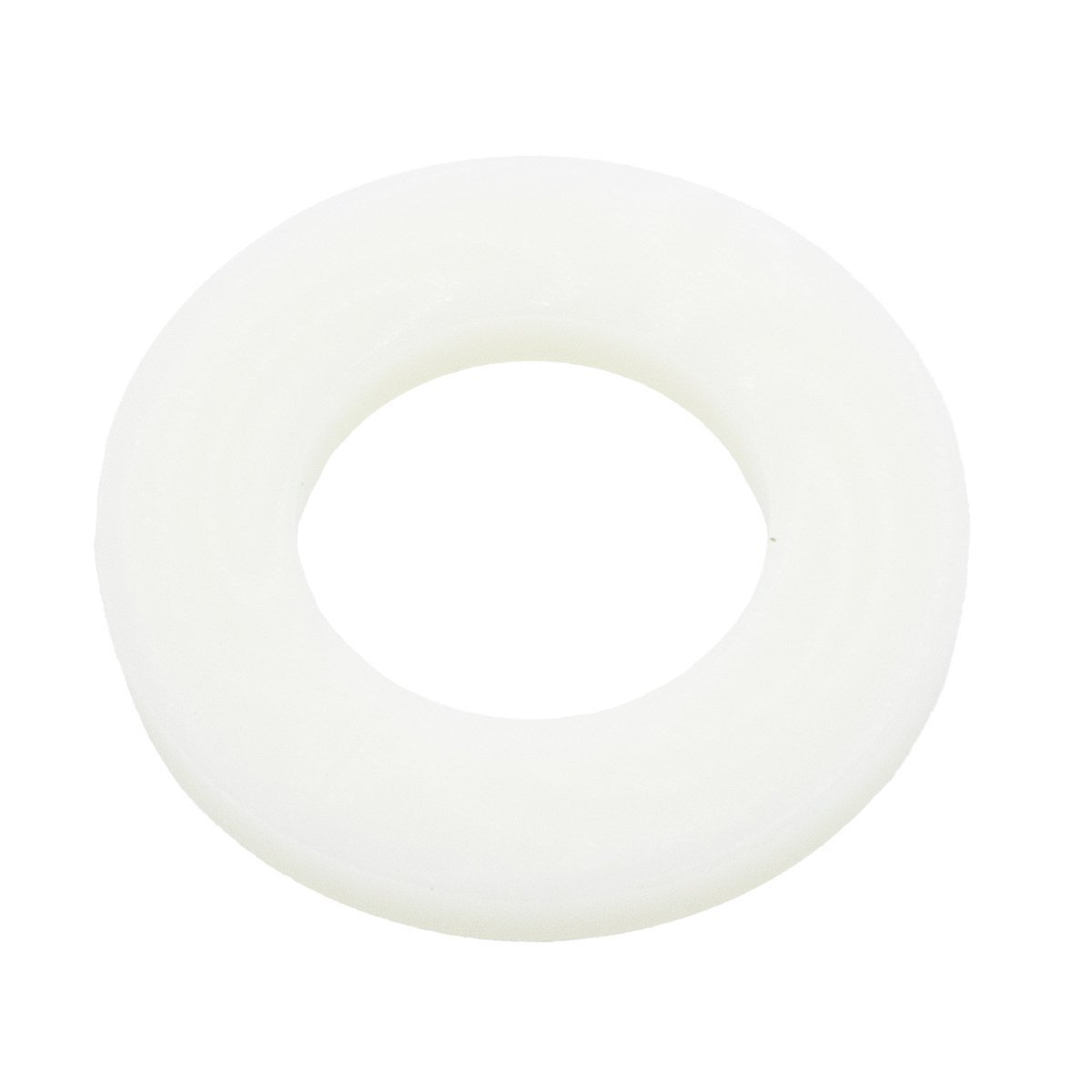Sluitringen M10 nylon wit DIN125A 200 stuks