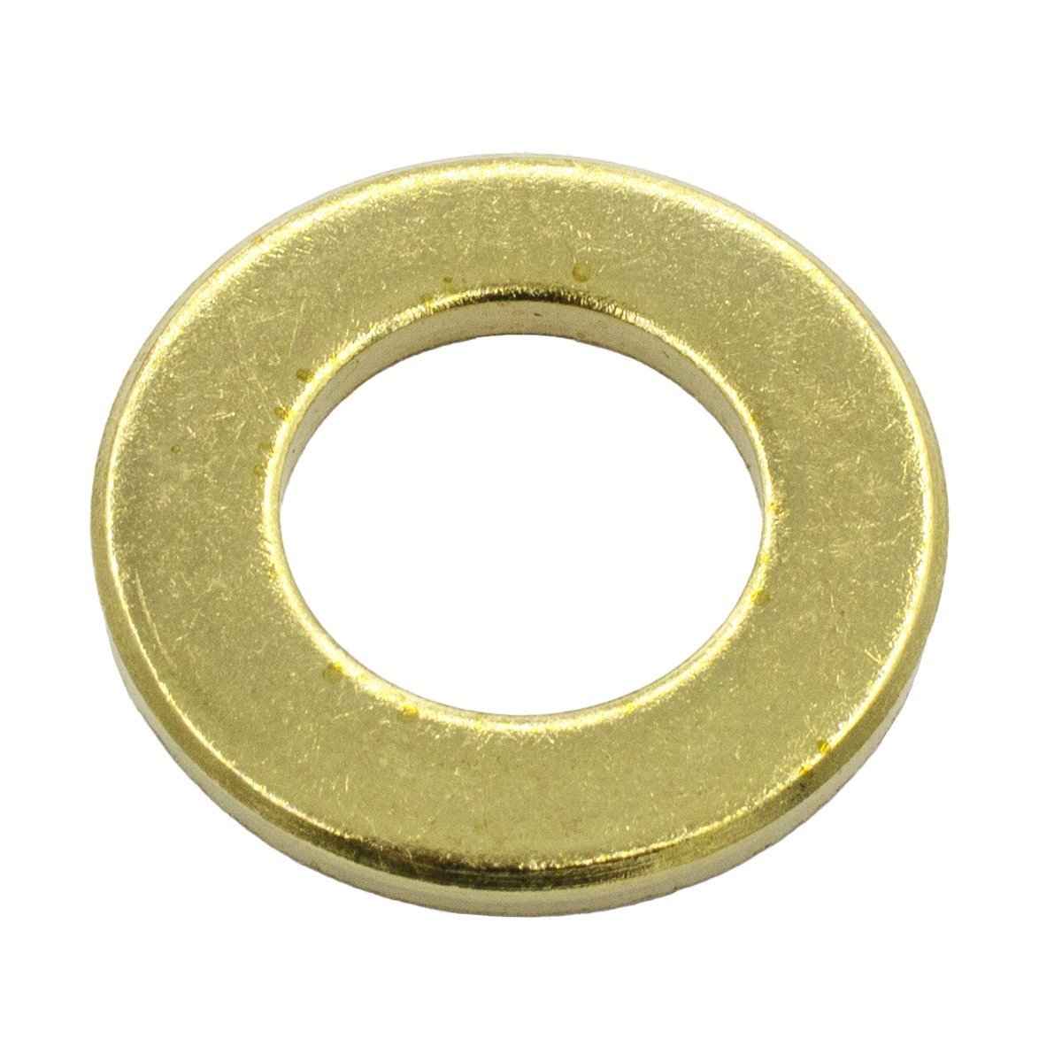 Sluitringen M5 messing DIN125A 100 stuks