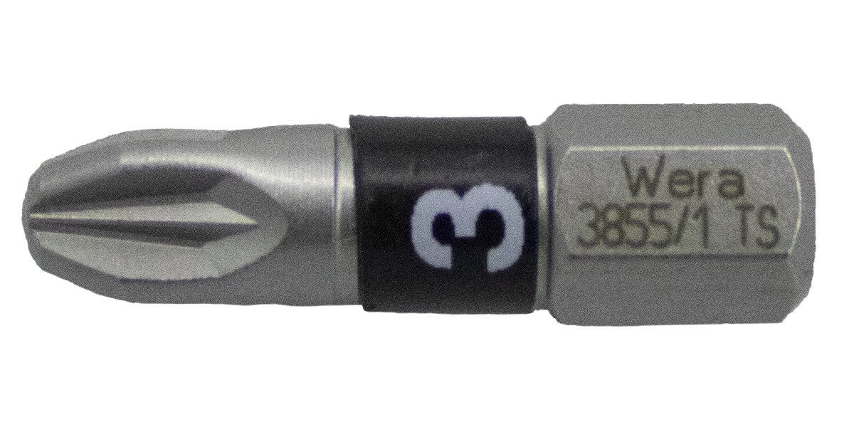 Wera bit Pozidriv-3 RVS 3855/1 TS