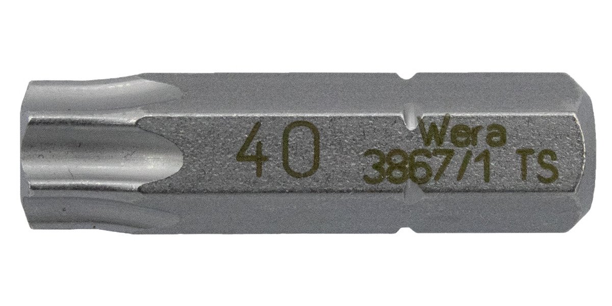 Wera bit TORX-40 RVS 3867/1 TS