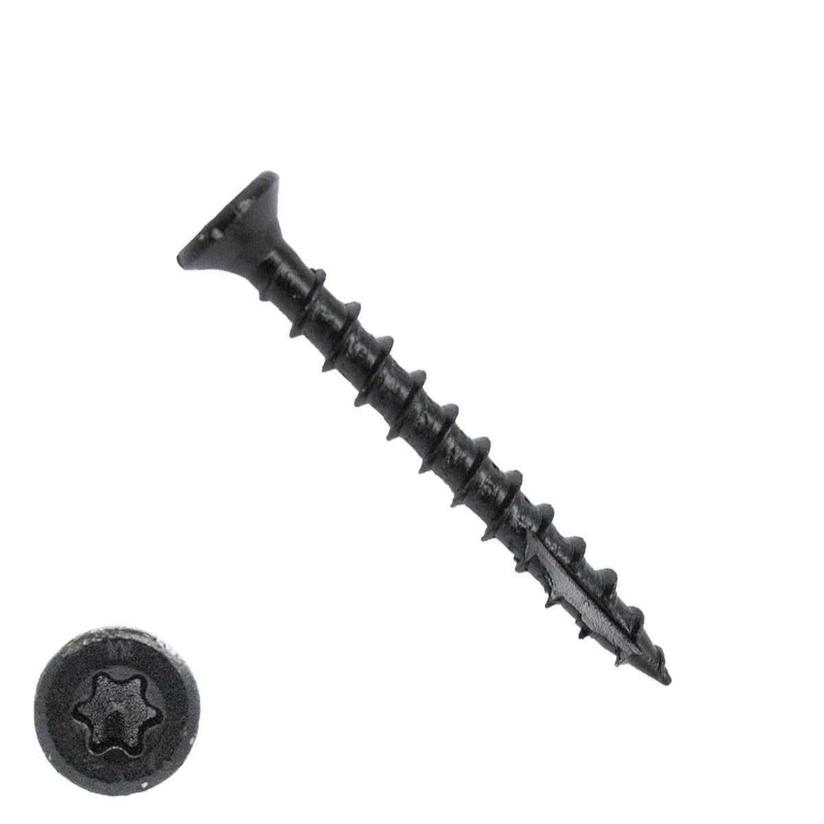 Woodies Beslagschroeven platverzonken kop Blackline zwart TORX-20 4,5x30mm 200 stuks