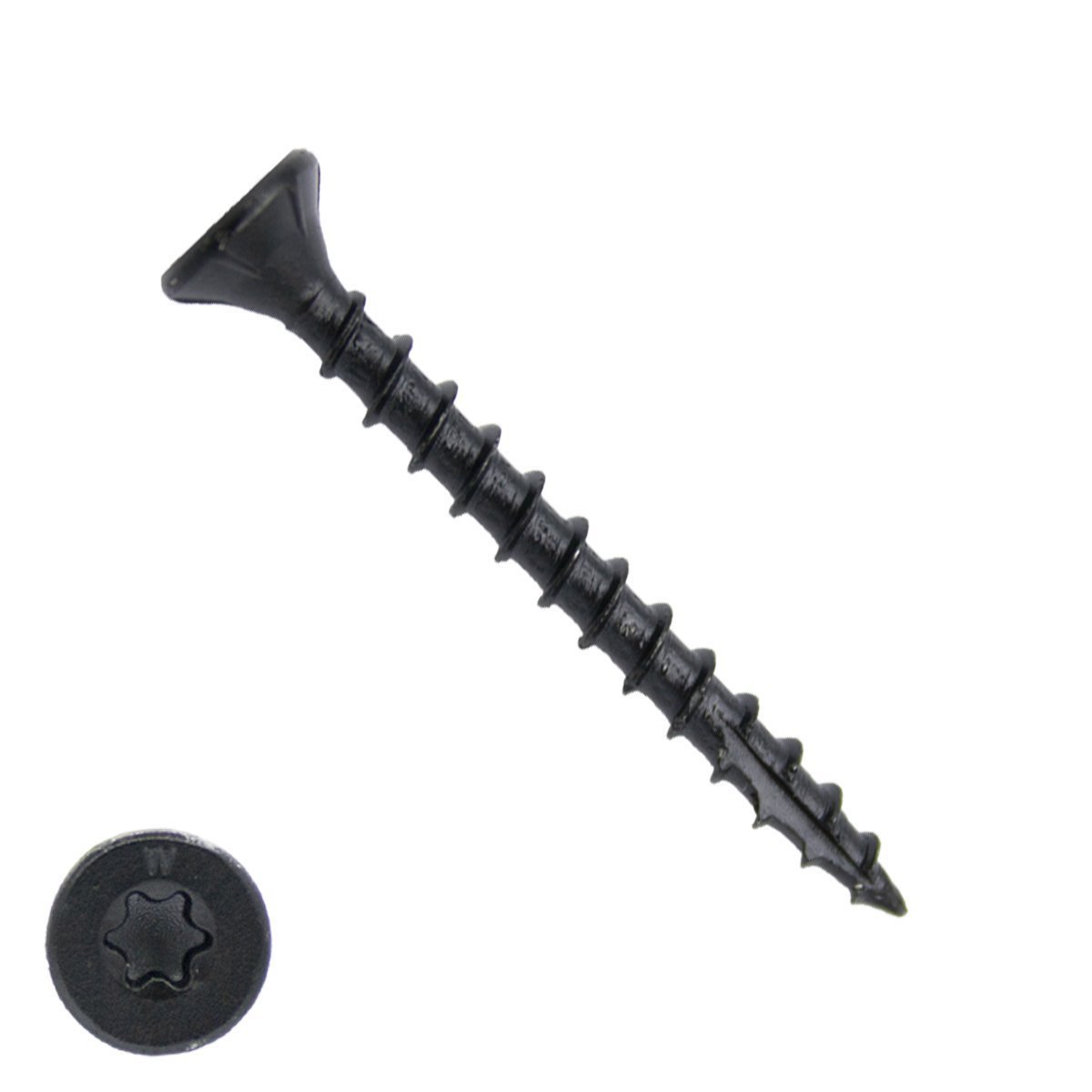 Woodies schroeven Blackline Shield TORX-20 platkop 4x50mm 200 stuks