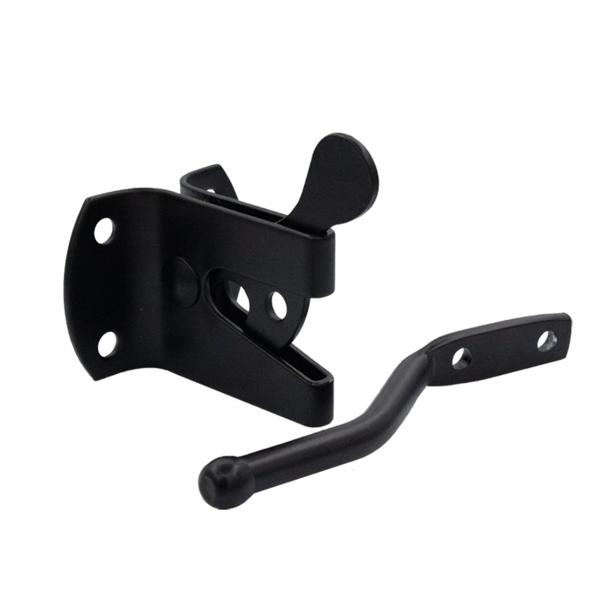 Heksluiting automatisch 60 x 45 mm zwart verzinkt 1 stuk