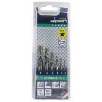 Alpen HSS cobalt borenset TM6 6-delig