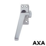 AXA RAAMSLUITING 3308 MET VENTILATIENOK EN DRUKKNOP LINKS ALU