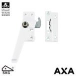 AXA RAAMSLUITING 3319 MET VENTIALTIENOK EN CILINDERSLOT LINKS WIT SKG*