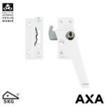 AXA RAAMSLUITING 3319 MET VENTIALTIENOK EN CILINDERSLOT RECHTS WIT SKG*
