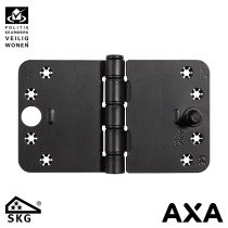 AXA smart easyfix veiligheidsscharnier 89x125mm ronde hoek zwart SKG***