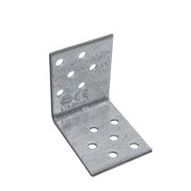 Versterkingshoek 50x50x40 mm verzinkt 1 stuk