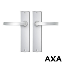 Deurbeslag aluminium AXA op blindschild