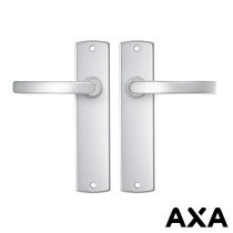 Deurbeslag aluminium AXA op blindschild