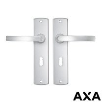 Deurbeslag aluminium AXA op schild sl56