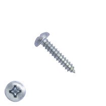 Parkers verzinkt 4,8x22mm cilinderkop philips DIN 7981 200 stuks