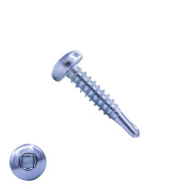 Boorschroeven verzinkt 5,5x25mm cilinderkop squaredrive DIN 7504-V 200 stuks