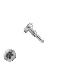 Boorschroeven RVS A2 3,9x13mm cilinderkop philips DIN 7504-N 200 stuks