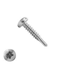 Boorschroeven RVS A2 4,8x32mm cilinderkop philips DIN 7504-N 200 stuks