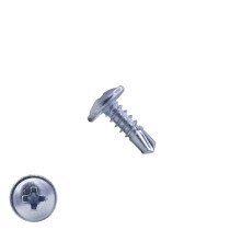 Boorschroeven verzinkt 4,2x13mm flenskop philips DIN 7504-P 200 stuks