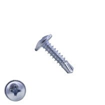 Boorschroeven verzinkt 4,2x19mm flenskop philips DIN 7504-P 200 stuks