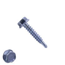Boorschroeven verzinkt 4,8x25mm zeskantkop DIN 7504-K 200 stuks