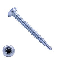 Boorschroeven verzinkt 4,8x80mm cilinderkop torx DIN 7504-N 200 stuks