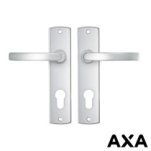 DEURBESLAG ALUMINIUM AXA OP SCHILD PC72