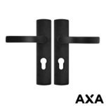 DEURBESLAG ZWART AXA OP SCHILD PC55 LUXE
