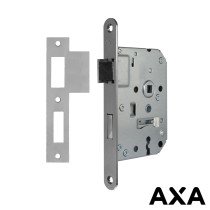 Klavierslot 55mm voorplaat rvs incl sluitplaat AXA