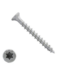 Dynaplus beslagschroeven 4,5x40mm ar-coating zilver platkop torx 200 stuks