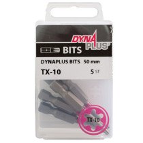Dynaplus bit TORX-10 ROZE 50mm 5 stuks