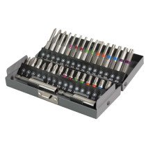 Dynaplus bitset PROF 32-delig dyna kleurbandjes - metalen box