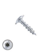 Dynaplus achterwandschroeven 3x20mm verzinkt platkop torx 200 stuks