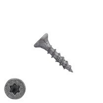 Dynaplus spaanplaatschroeven 3,5x20mm ar-coating grijs platkop torx 200 stuks