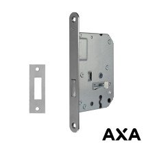 Kastslot rvs 55mm voorplaat incl sluitplaat AXA