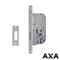 Kastslot wit 55mm voorplaat incl sluitplaat AXA