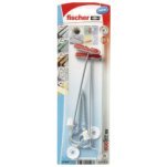 Fischer DuoTec 10 RH hollewandpluggen 10 met ronde haken 2 stuks