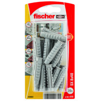 Fischer pluggen SX 8x40 20 stuks