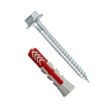 Fischer Duopower pluggen 10x50 S met zeskantschroeven 25 stuks