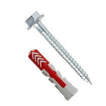 Fischer Duopower pluggen 14x70 S met zeskantschroeven 8 stuks