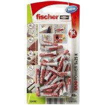 Fischer Duopower pluggen 5x25 K 45 stuks