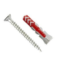 Fischer Duopower pluggen 5x25 S met schroeven 50 stuks