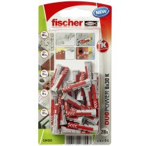 Fischer Duopower pluggen 6x30mm 28 stuks