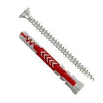 Fischer Duopower pluggen 6x50mm met schroeven 50 stuks