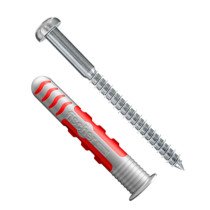 Fischer DuoSeal pluggen 8x48 S PH TX A2 met RVS bolkopschroeven 6x70 25 stuks