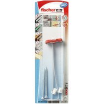 Fischer DuoTec 10 S hollewandpluggen 10mm met schroeven 2 stuks