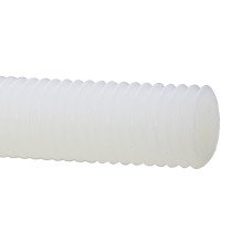 Draadeind M8 x 1000mm nylon wit DIN975 1 stuk