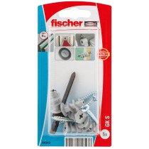 Gipsplaatpluggen GK S met bit en schroeven 5 stuks