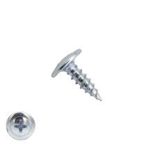 Grabber framingschroef 4,2x13mm verzinkt met scherpe punt PH2 1000 stuks