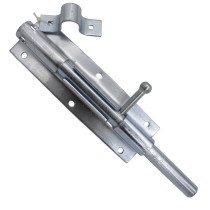 Plaatgrendel zwaar 175 x 54 mm verzinkt 1 stuk